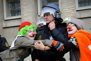 Clowns and cops @ Copenhagen