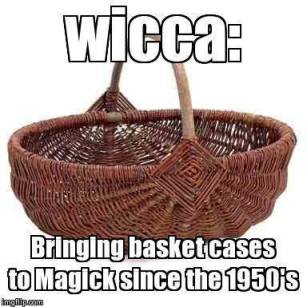 Wiccan basket case