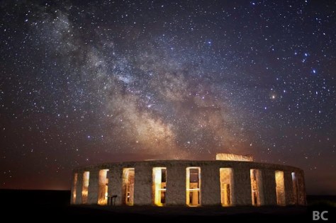 Maryhill Stonehenge Monument on the Columbia River in Washington, photograph by Ben Canales.