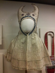 Ceremonial hooded cape made by the Anishinaabe people, Russia